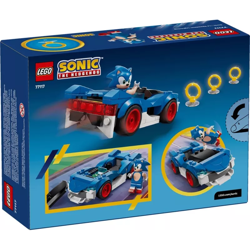 LEGO SONIC THE HEDGEHOG 77117 Sonic: Velocidad relámpago