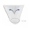 Funda trenzada DeLOCK 20810 5 m x 19 mm blanca