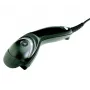 Escáner de mano Honeywell Eclipse 5145, 1D, kit (RS232), negro, retail, 1D, láser, distancia de lectura 0-14cm, 72 escaneos/seg., incl.: cable (RS232), fuente de alimentación (EU