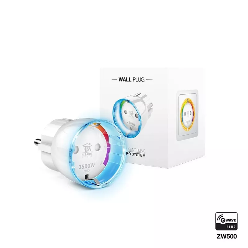 Fibaro FIBEFGWPF-102-5 adaptador de enchufe tipo F blanco