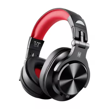 Auriculares con cable Oneodio A71 (negro y rojo)
