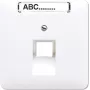JUNG CD 569-1 NAUA WW - Blanco - Termoplástico - RJ-45