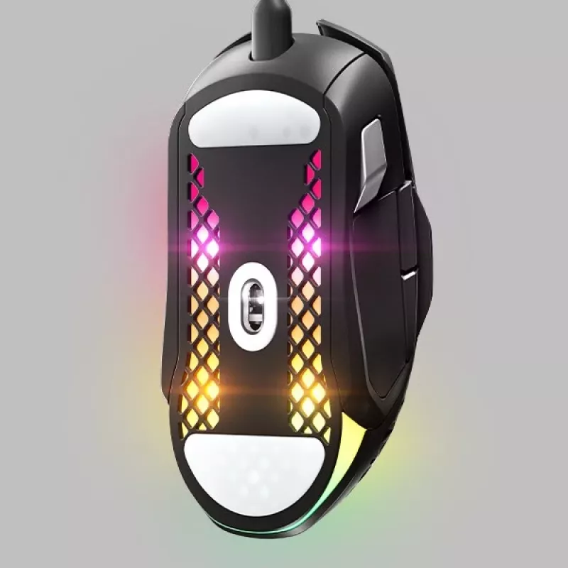 Steelseries Aerox 5 ratón para diestros USB Type-A óptico 18000 DPI