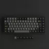 Teclado mecánico gaming AKKO Negro y Oro 3084B Plus, 84 teclas, interruptores Akko V3 Cream Yellow, iluminación RGB