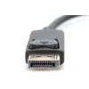 Adaptador DIGITUS, conector macho DisplayPort - conector hembra HDMI A, DisplayPort estándar 1.1a, certificado UL20276, AWG28 (DB-340400-001-S)