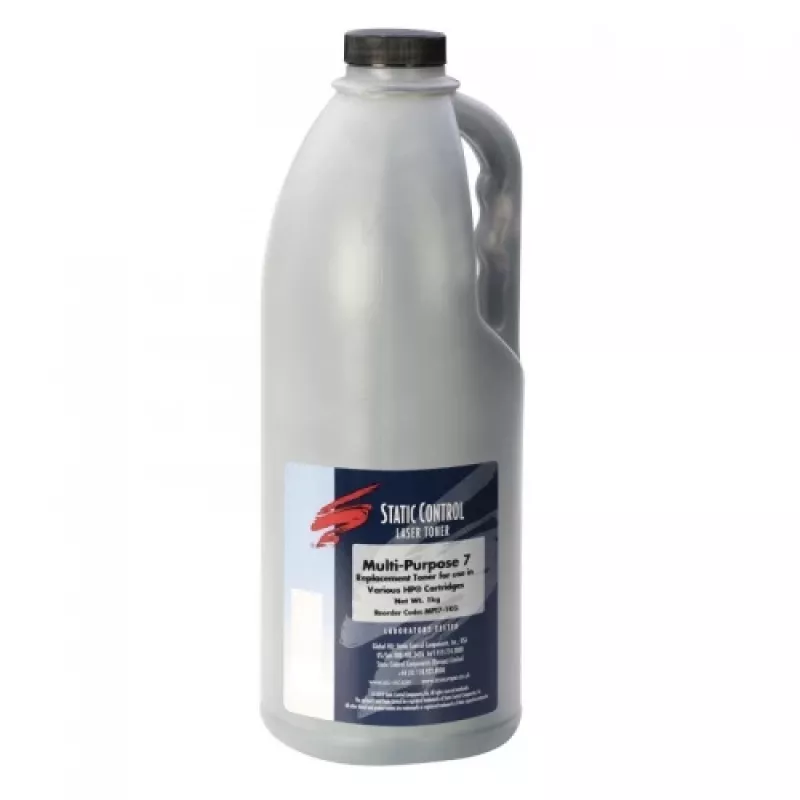 Tóner en polvo Static Control para HP CB435/285/278/436 negro 1 kg, tóner de recarga