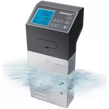 Máquina de cocción al vacío Steba SV 100 Professional 7,5 l gris acero inoxidable 1500 W