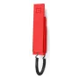 Teléfono fijo analógico Snom E303A — auricular con cable, manos libres, rojo
