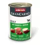 ANIMONDA GranCarno Adult comida húmeda para perros con cerdo, venado y manzana, 400 g