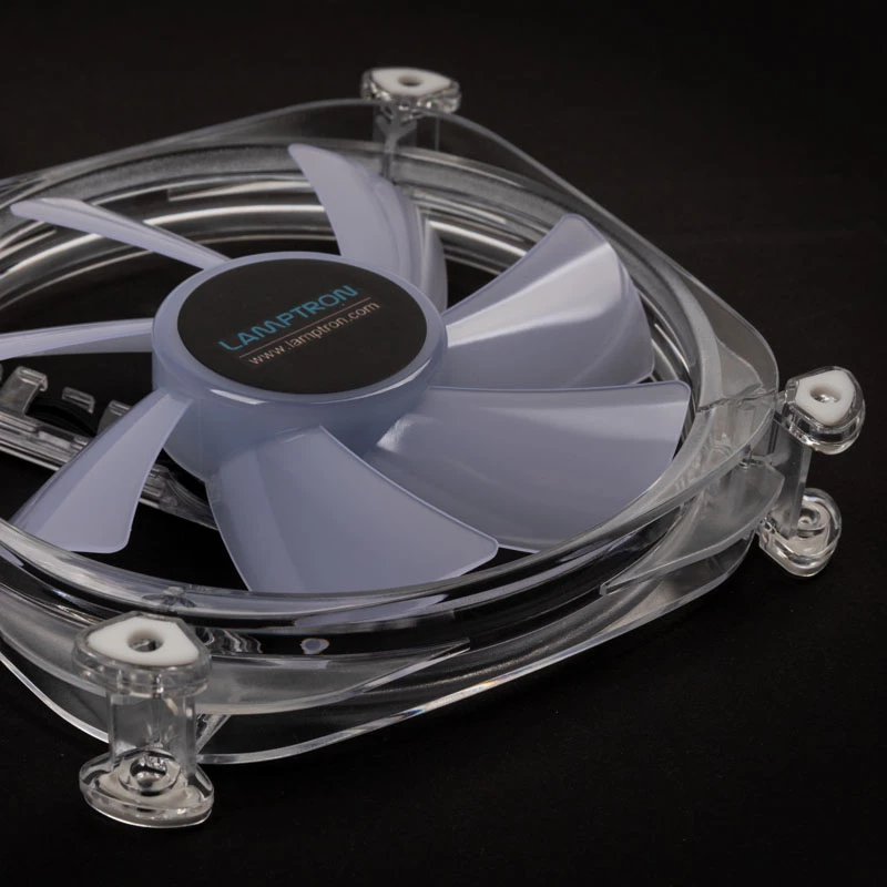 Ventilador Lamptron Icecloud+ ARGB 120 PWM transparente