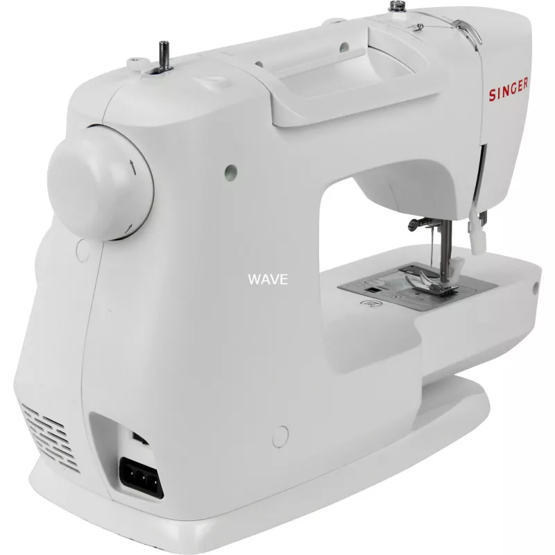 Singer Simple 3337 Fashion Mate máquina de coser automática, 29 puntadas, ojal en un paso, brazo libre, luz LED, blanca