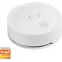 Detector de humo Wi-Fi Smart, compatible con Tuya blanco