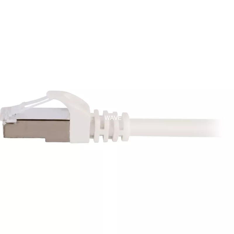 Cable de parcheo conector RJ45 > conector RJ45 CAT.6 S/FTP (blanco, 1,5 metros)