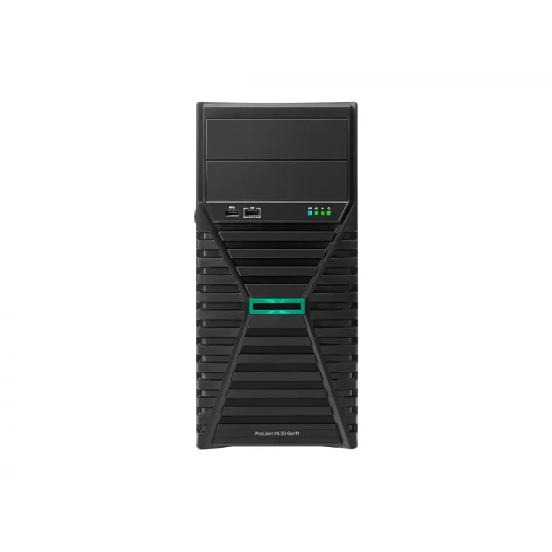 HPE ProLiant ML30 Gen11 6325P 3,5GHz 4c 1P 1x32GB-U 8SFF 2x480GB SSD 1x1000W PS EU Servidor