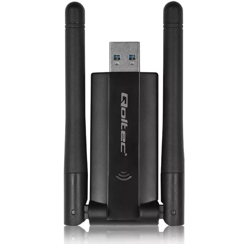 Adaptador USB dual inalámbrico rápido 2 X