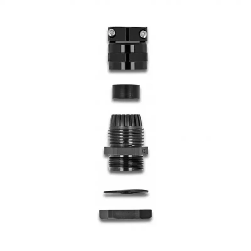 Prensaestopas DeLOCK 60359 negro metal plástico