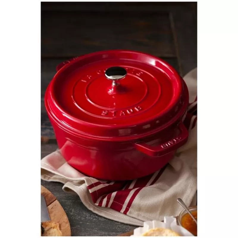 Olla individual Staub Cocotte 24 cm Cereza