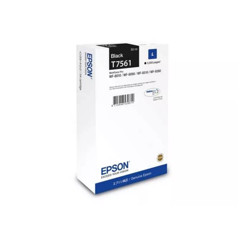 Epson C13T75614N cartucho de tinta 1 ud. original negro