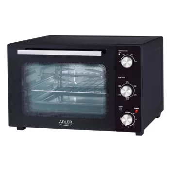 Horno eléctrico Adler AD 6025 — capacidad 35 L, 1500 W, negro