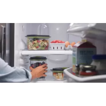 Recipiente de alimentos oval para envasar al vacío FoodSaver FFC022X, 1,2 L