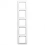 Marco de 5 elementos Busch-Jaeger busch balance SI blanco alpino 1725-914 (para 5 módulos)