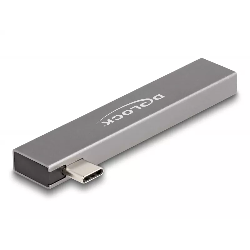 Hub USB DeLOCK 3 puertos fino USB Type-C 10 Gbps 2 x USB 2.0