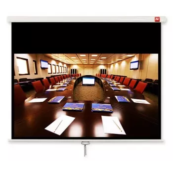AVTek Cinema 240 - pantalla - montaje en techo y pared - 272 cm (107 inch) - 16:9 - blanco mate