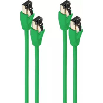 Cable de red shiverpeaks BS08-41003-2 verde 0,25 m Cat8.1 F/FTP (FFTP) (BS08-41003-2)