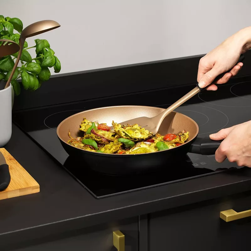 Sartén Russell Hobbs RH01666BEU7 24 cm, antiadherente, negra