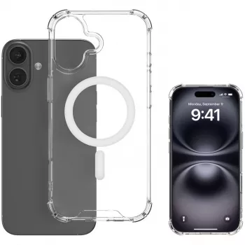 Funda Border 4smarts Ibiza para iPhone 17 16 cm Transparente