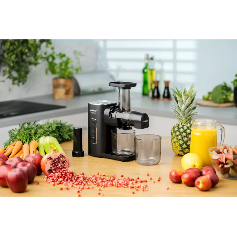 Zelmer ZJP3900 EasyJuice extractor de zumo, 150 W, 500 ml, 2 velocidades, negro