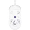 LORGAR MSA10, ratón gaming Advanced Ultralight con cable, blanco