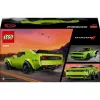 Coche de juguete de construcción LEGO Speed Champions Dodge Challenger SRT Hellcat 77237 — 390 piezas, 1 minifigura, edad recomendada 9+