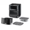 Freidora de aire Caso Steam and AirFry 700, 1700 W, 7 L, negro