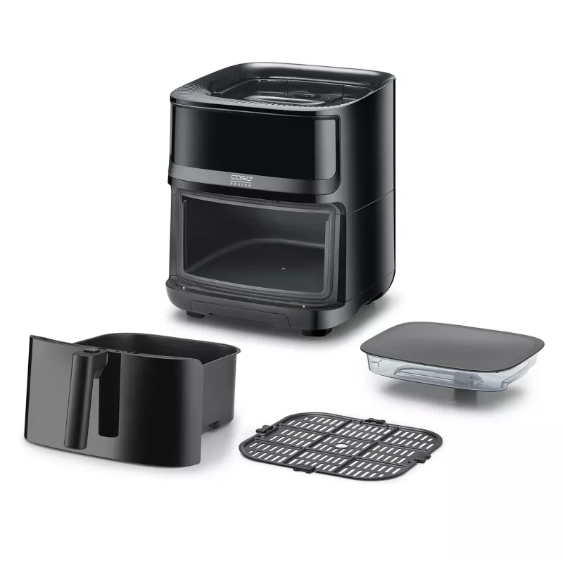Freidora de aire Caso Steam and AirFry 700, 1700 W, 7 L, negro
