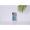 Funda para smartphone iKins para iPhone XR — funda protectora Poppin Rock blanca