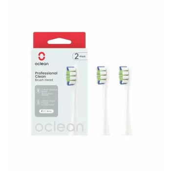 Cabezales de cepillo de dientes Oclean P1C1 W02 2 uds. Blanco Extra suave