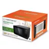 Esperanza EKO009 Horneado microondas solo, de sobremesa, 700 W, 20 l, plato giratorio de 24,5 cm, negro