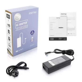 Fuente de alimentación MITSU HP 19,5V 4,62A modelo 5ZM033 para portátiles