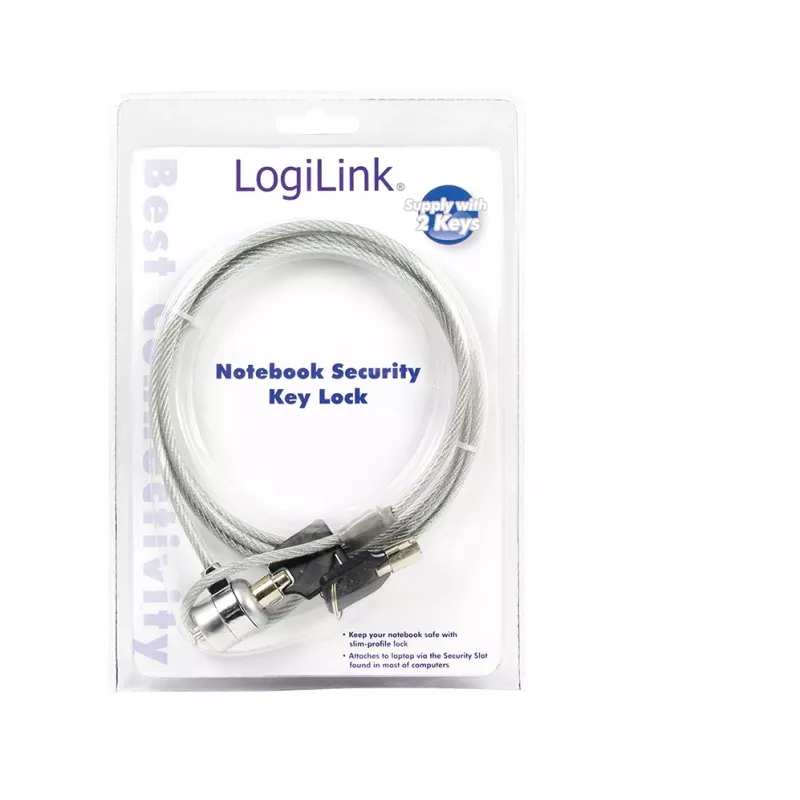 Candado de seguridad para portátil LogiLink nbs003 1,5 m