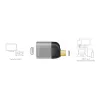 LogiLink CUA0204 adaptador USB-C a DisplayPort negro gris