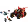 Set LEGO vehículo de combate ninja 71844 — NINJAGO, 561 piezas, 6 minifiguras, piezas móviles, 140×240×220 mm