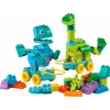 Juguete de construcción LEGO DUPLO 10451 Dinosaurios sobre ruedas set 3 en 1, 108 piezas, edad 3+, altura 220 mm
