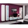 Estantería Cama VIGO NEW 180/40/30 blanco/blanco brillo
