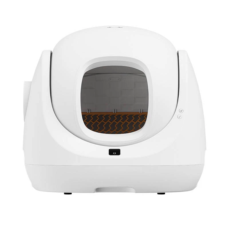 Arenero autolimpiable para gatos Catlink Baymax — blanco, 70 L, 599×533 mm