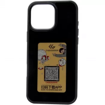 Funda RealPower 504405 para iPhone 16 15,5 cm Negro