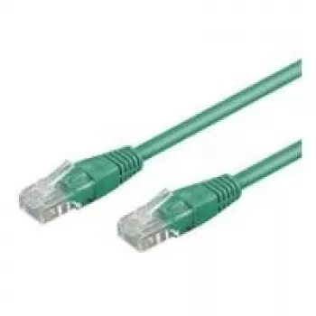 Wentronic Goobay cable de red CAT 5e, U/UTP, verde, 15 m - mezcla de cobre CCA (68353)