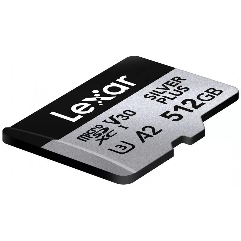 Memoria flash Lexar 512 GB UHS-I microSDXC SILVER PLUS