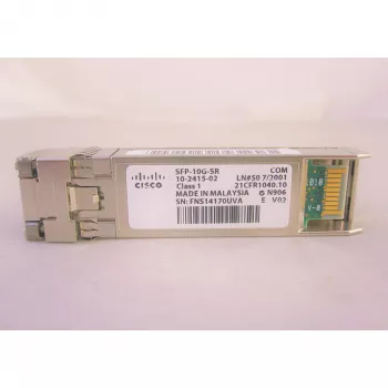 Transceptor Cisco SFP+ - Mini-GBIC - DOM - 10GBase-SR - Fibra multimodo - 850 nm - Dual LC/PC - Alcance de hasta 300 m