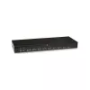 Conmutador KVM Intellinet 8 puertos para rack, combo USB + PS/2, visualización en pantalla, cables incluidos (conector europeo de 2 pines)